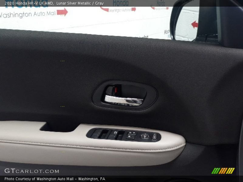 Lunar Silver Metallic / Gray 2020 Honda HR-V LX AWD
