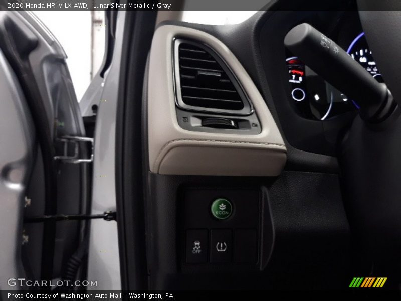 Lunar Silver Metallic / Gray 2020 Honda HR-V LX AWD