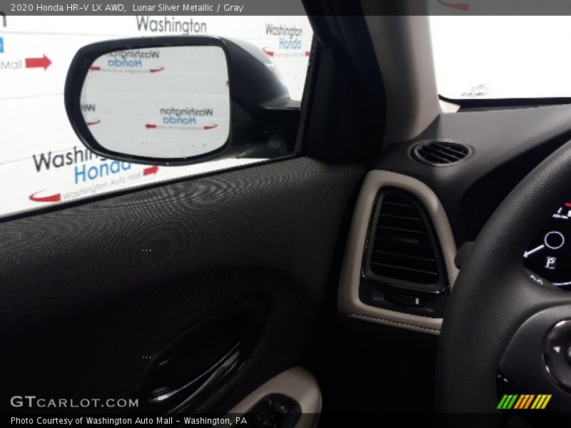 Lunar Silver Metallic / Gray 2020 Honda HR-V LX AWD