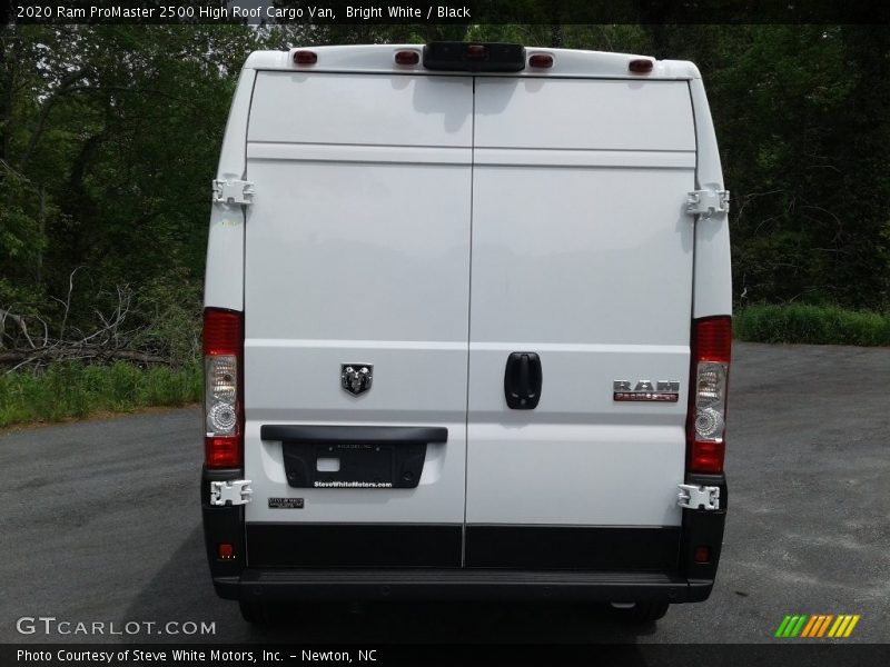 Bright White / Black 2020 Ram ProMaster 2500 High Roof Cargo Van