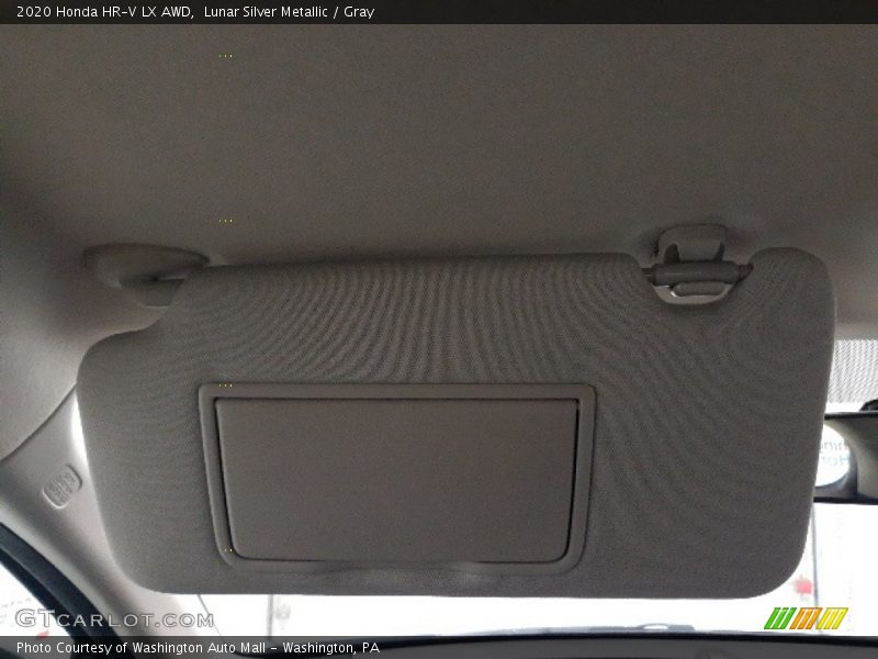 Lunar Silver Metallic / Gray 2020 Honda HR-V LX AWD