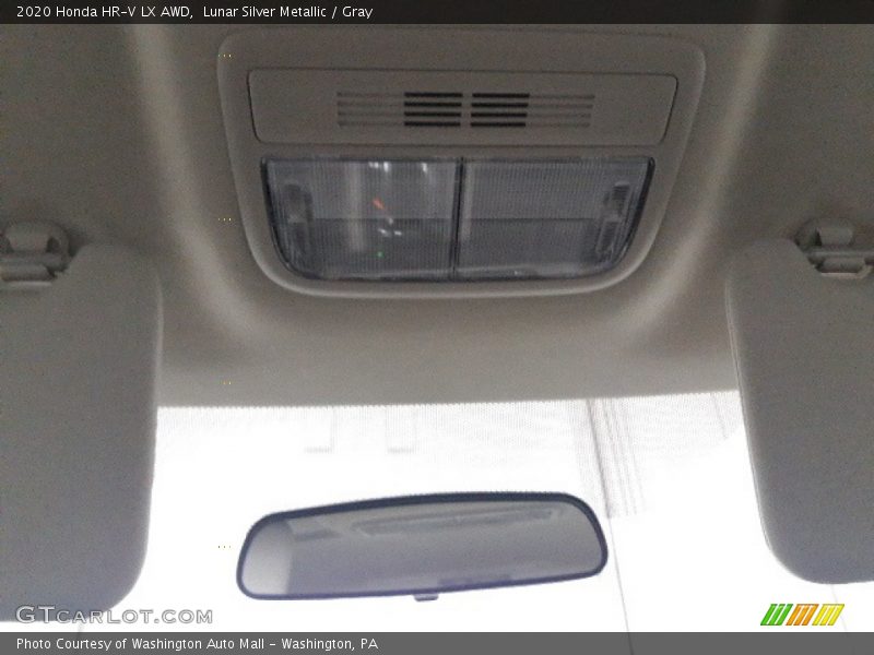 Lunar Silver Metallic / Gray 2020 Honda HR-V LX AWD