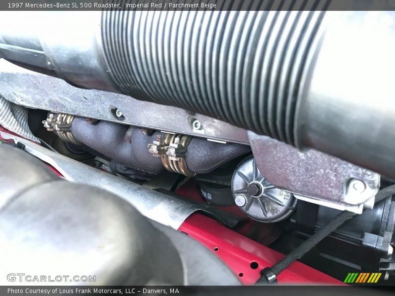 Imperial Red / Parchment Beige 1997 Mercedes-Benz SL 500 Roadster