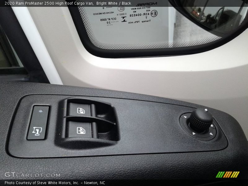 Bright White / Black 2020 Ram ProMaster 2500 High Roof Cargo Van