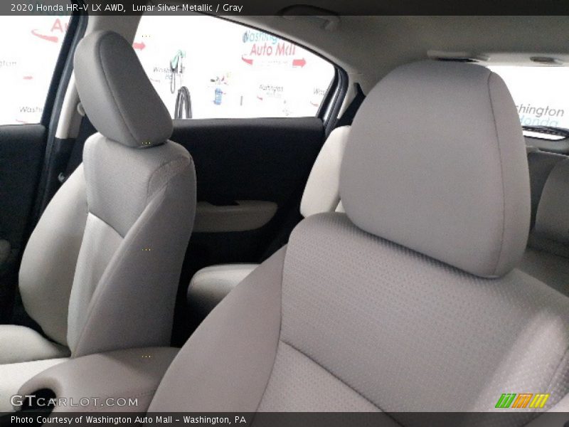 Lunar Silver Metallic / Gray 2020 Honda HR-V LX AWD