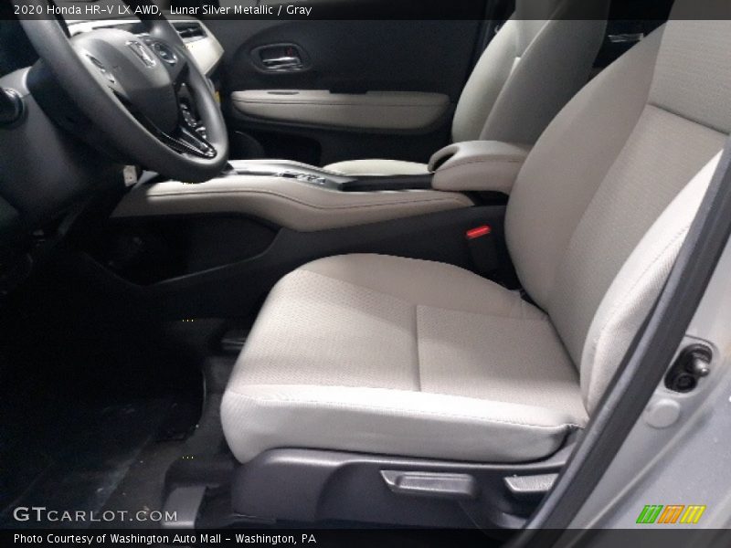 Lunar Silver Metallic / Gray 2020 Honda HR-V LX AWD