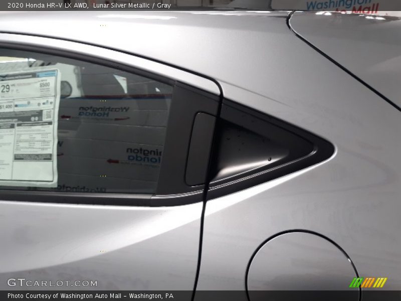 Lunar Silver Metallic / Gray 2020 Honda HR-V LX AWD