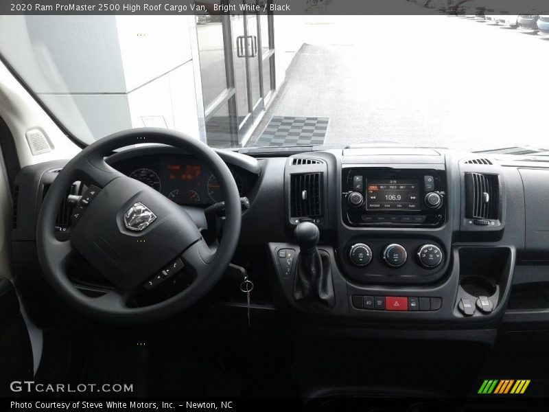 Bright White / Black 2020 Ram ProMaster 2500 High Roof Cargo Van
