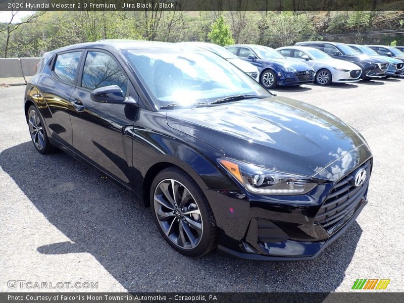 Ultra Black / Black 2020 Hyundai Veloster 2.0 Premium