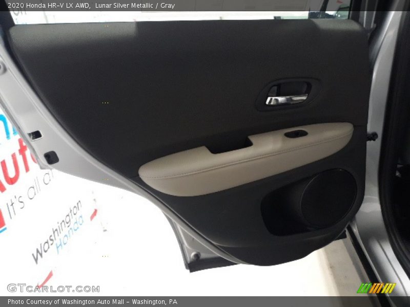 Lunar Silver Metallic / Gray 2020 Honda HR-V LX AWD