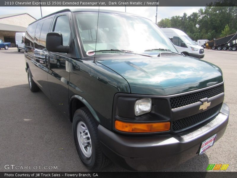 Front 3/4 View of 2010 Express LS 3500 Extended Passenger Van