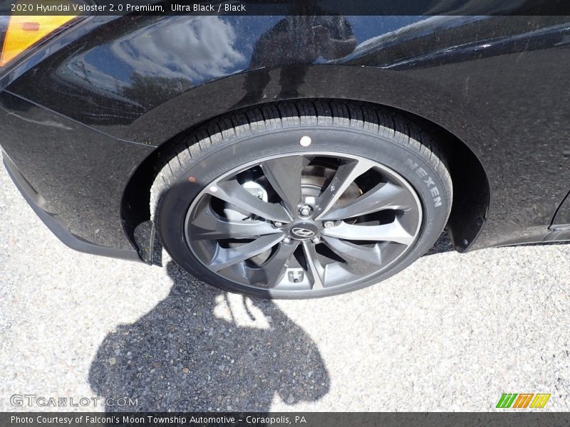 Ultra Black / Black 2020 Hyundai Veloster 2.0 Premium