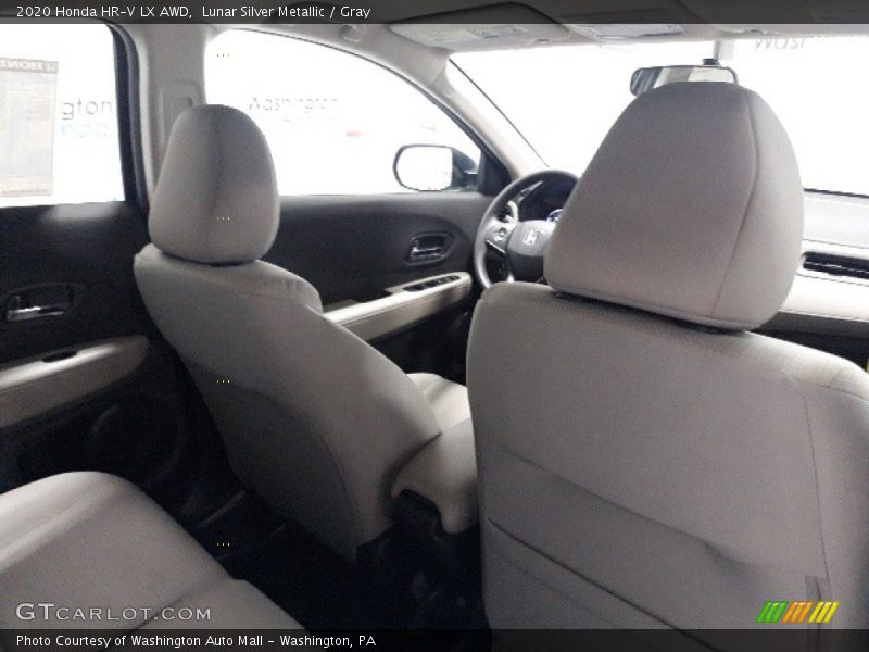 Lunar Silver Metallic / Gray 2020 Honda HR-V LX AWD