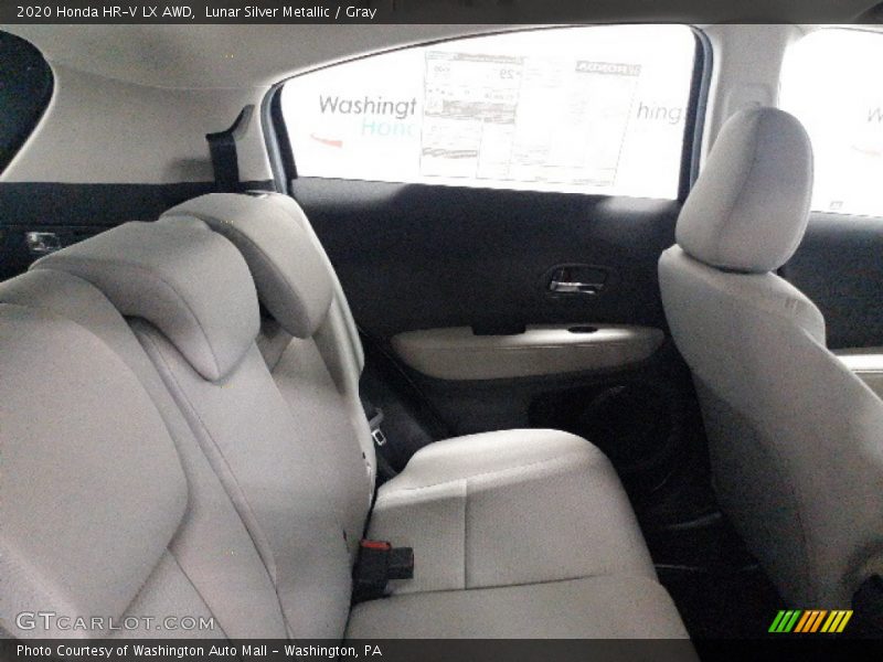 Lunar Silver Metallic / Gray 2020 Honda HR-V LX AWD