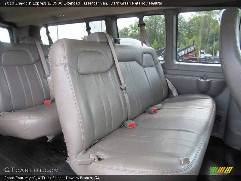 Rear Seat of 2010 Express LS 3500 Extended Passenger Van