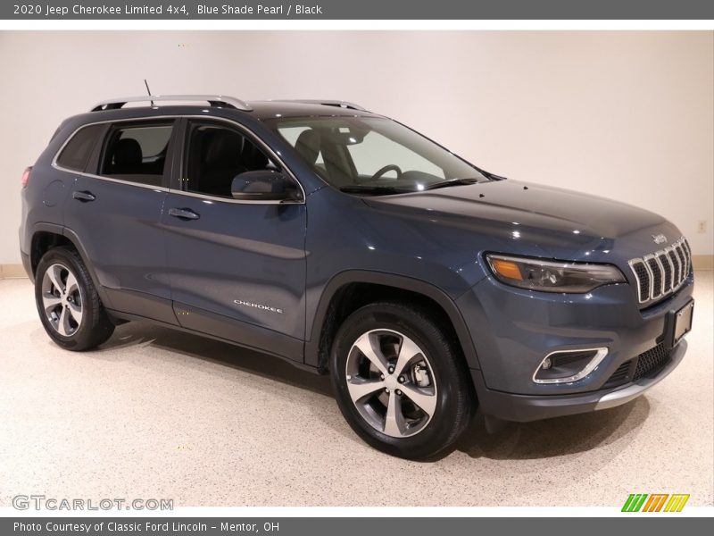 Blue Shade Pearl / Black 2020 Jeep Cherokee Limited 4x4