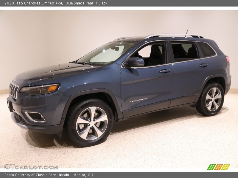 Blue Shade Pearl / Black 2020 Jeep Cherokee Limited 4x4