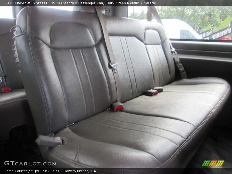 Rear Seat of 2010 Express LS 3500 Extended Passenger Van