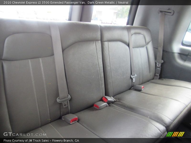 Rear Seat of 2010 Express LS 3500 Extended Passenger Van