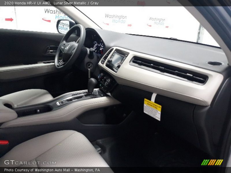 Lunar Silver Metallic / Gray 2020 Honda HR-V LX AWD