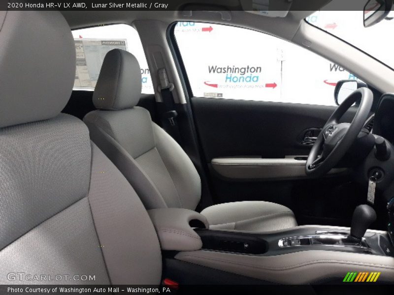 Lunar Silver Metallic / Gray 2020 Honda HR-V LX AWD