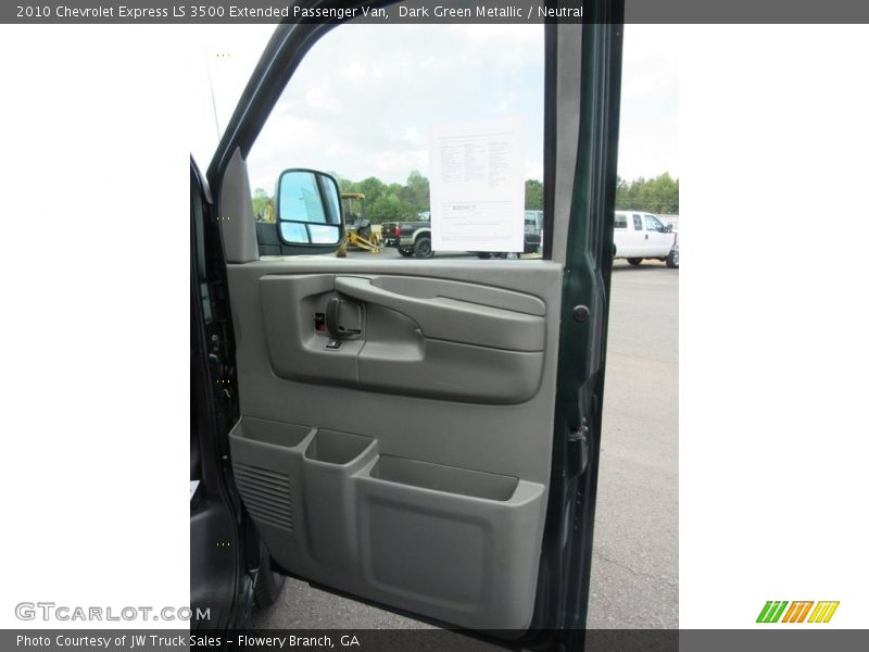 Door Panel of 2010 Express LS 3500 Extended Passenger Van