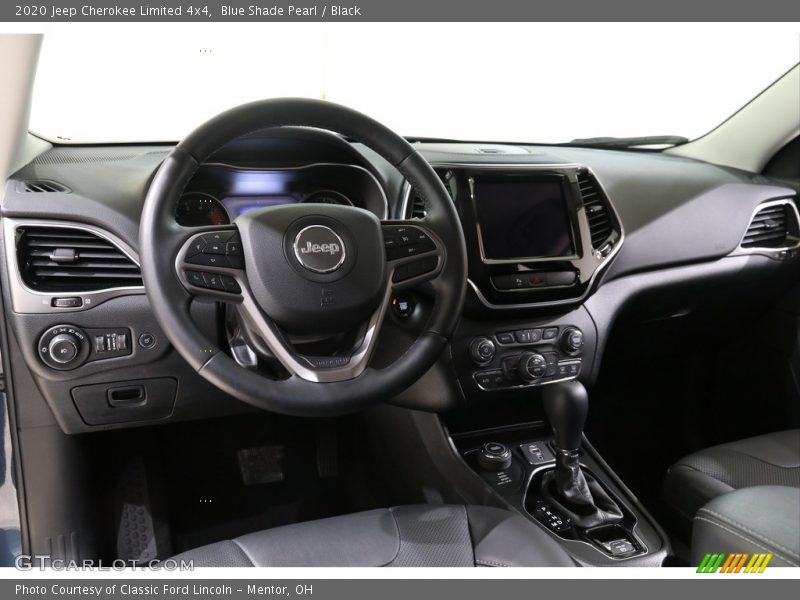 Blue Shade Pearl / Black 2020 Jeep Cherokee Limited 4x4