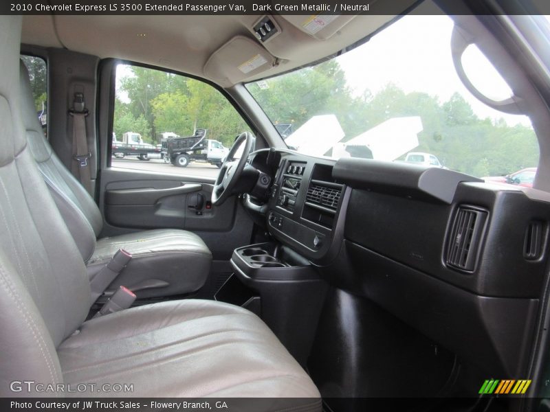 Front Seat of 2010 Express LS 3500 Extended Passenger Van