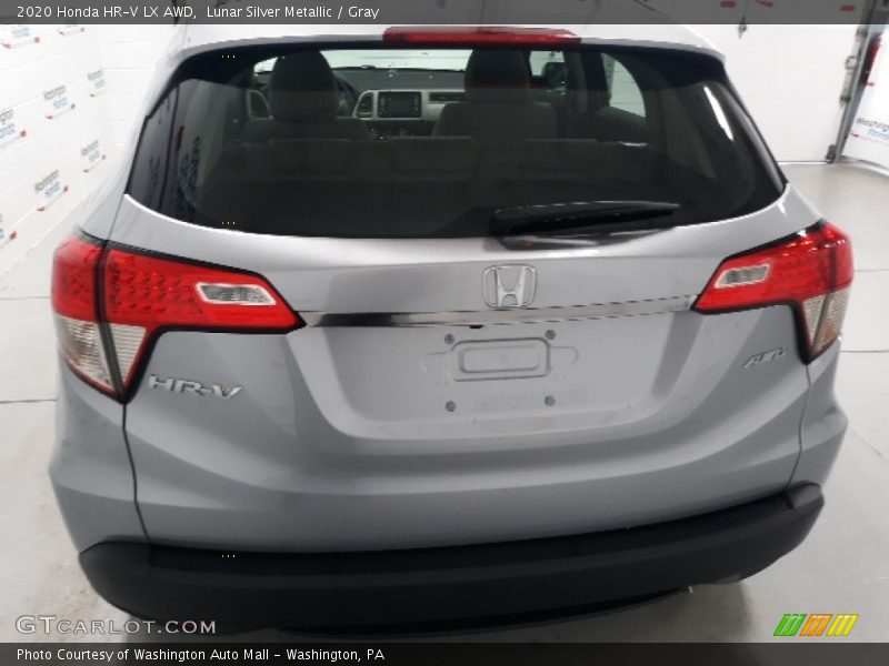 Lunar Silver Metallic / Gray 2020 Honda HR-V LX AWD