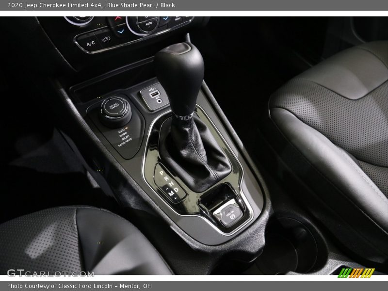 Blue Shade Pearl / Black 2020 Jeep Cherokee Limited 4x4