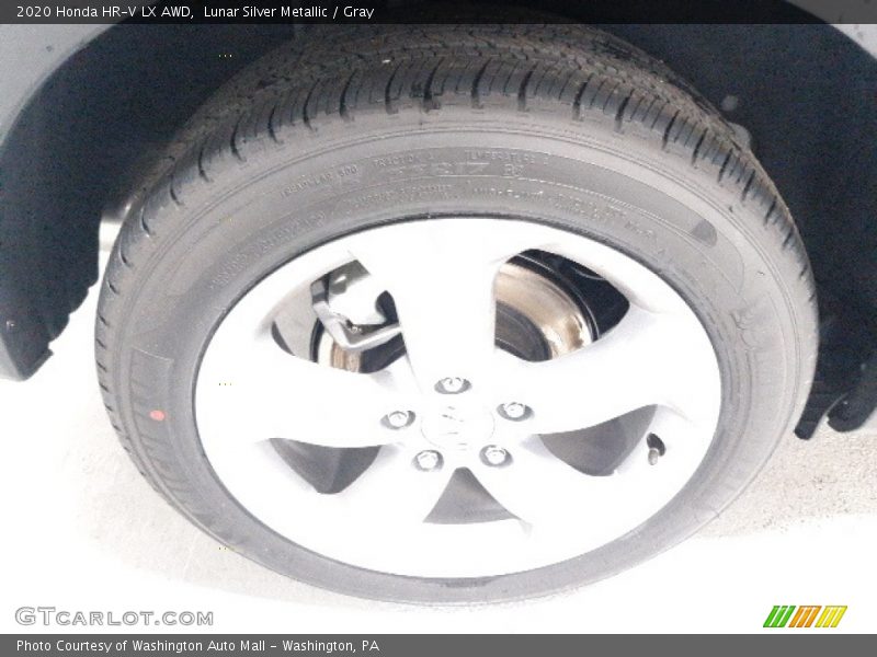 Lunar Silver Metallic / Gray 2020 Honda HR-V LX AWD