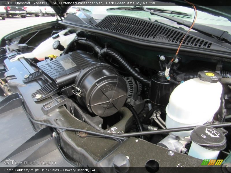  2010 Express LS 3500 Extended Passenger Van Engine - 6.0 Liter Flex-Fuel OHV 16-Valve V8