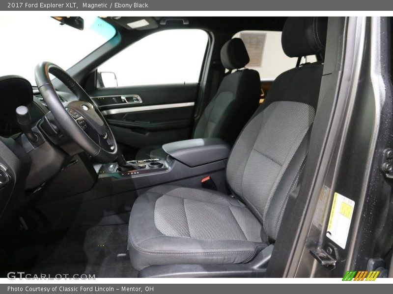 Magnetic / Ebony Black 2017 Ford Explorer XLT