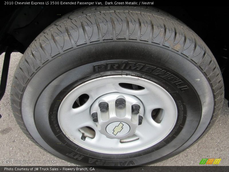  2010 Express LS 3500 Extended Passenger Van Wheel