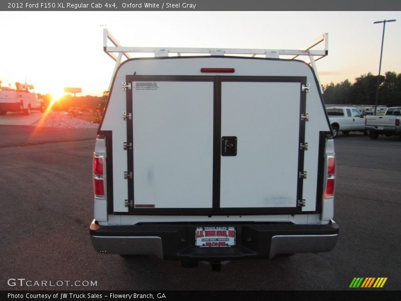 Oxford White / Steel Gray 2012 Ford F150 XL Regular Cab 4x4