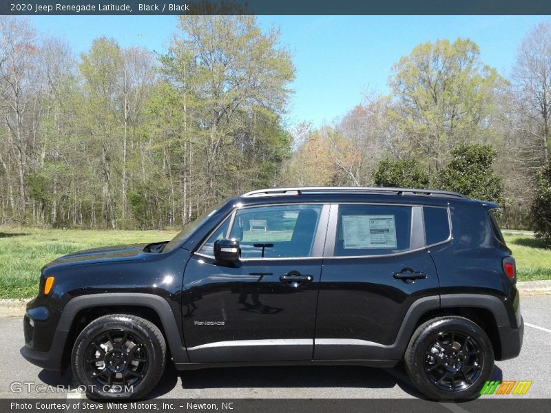 Black / Black 2020 Jeep Renegade Latitude