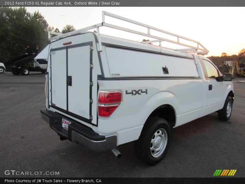 Oxford White / Steel Gray 2012 Ford F150 XL Regular Cab 4x4