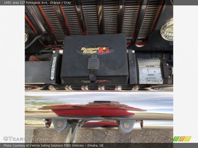 Orange / Gray 1982 Jeep CJ7 Renegade 4x4