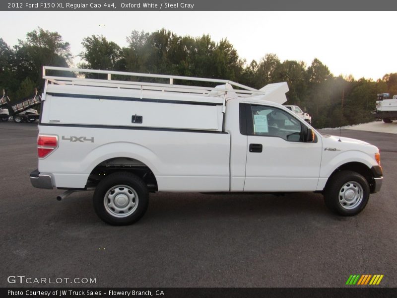 Oxford White / Steel Gray 2012 Ford F150 XL Regular Cab 4x4