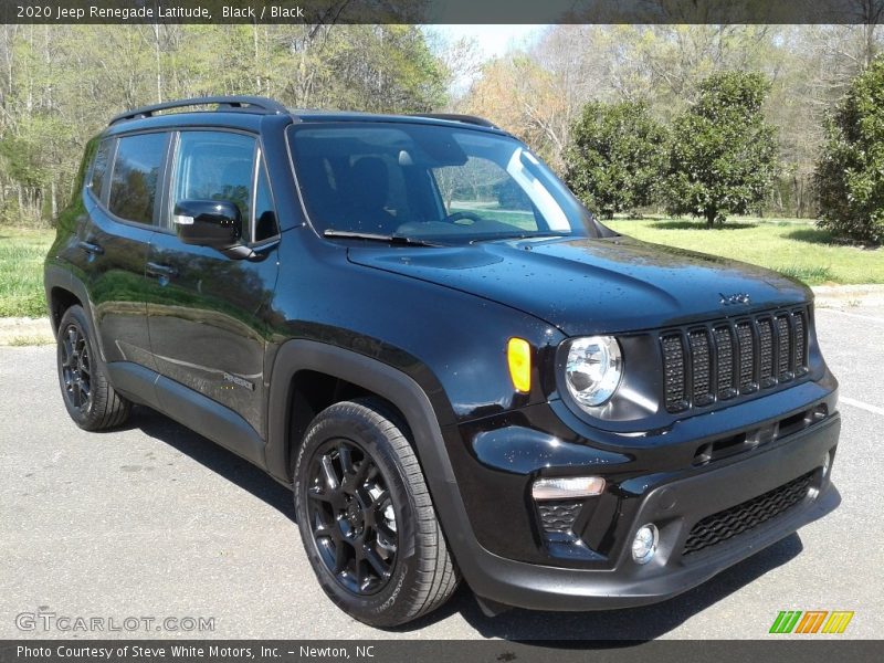 Black / Black 2020 Jeep Renegade Latitude