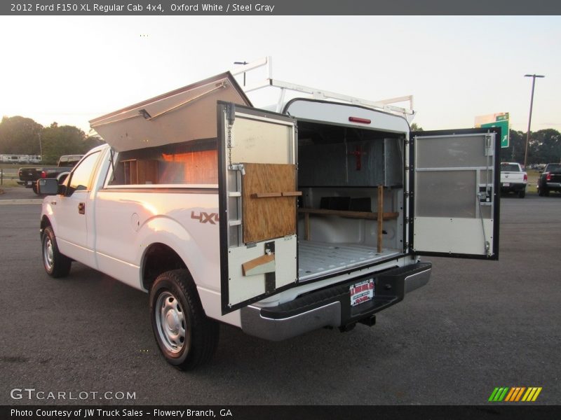 Oxford White / Steel Gray 2012 Ford F150 XL Regular Cab 4x4