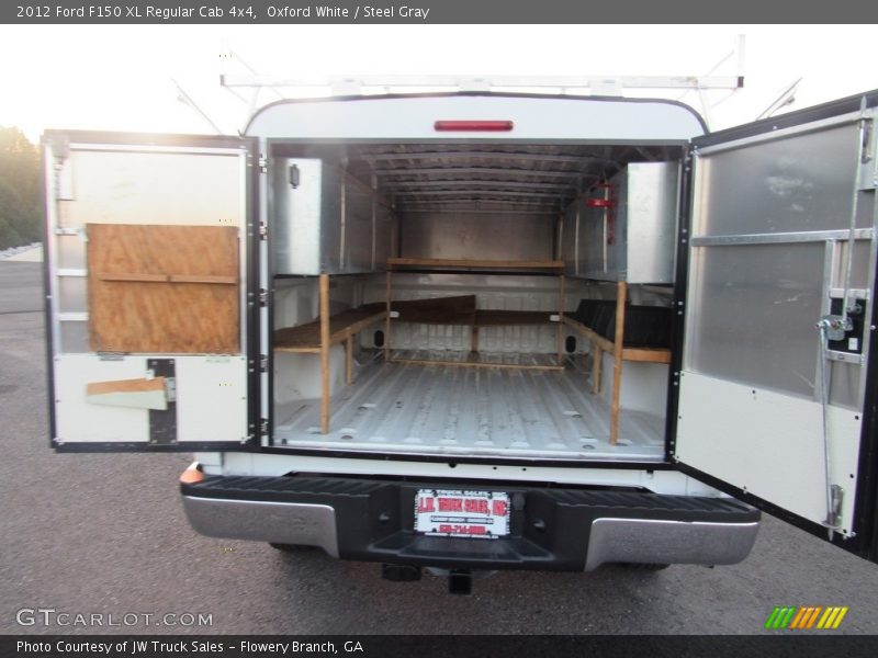 Oxford White / Steel Gray 2012 Ford F150 XL Regular Cab 4x4