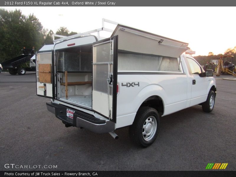 Oxford White / Steel Gray 2012 Ford F150 XL Regular Cab 4x4