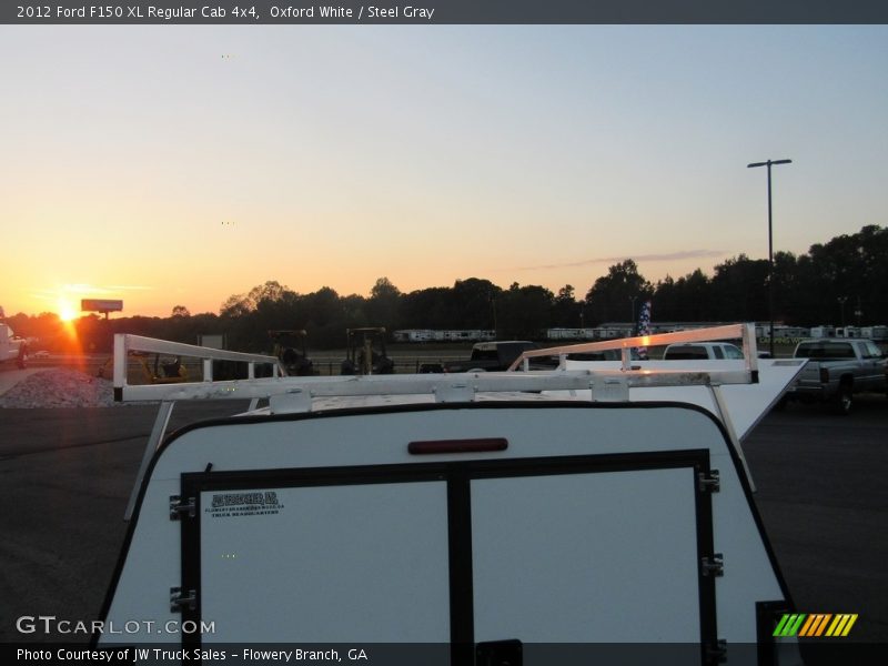 Oxford White / Steel Gray 2012 Ford F150 XL Regular Cab 4x4