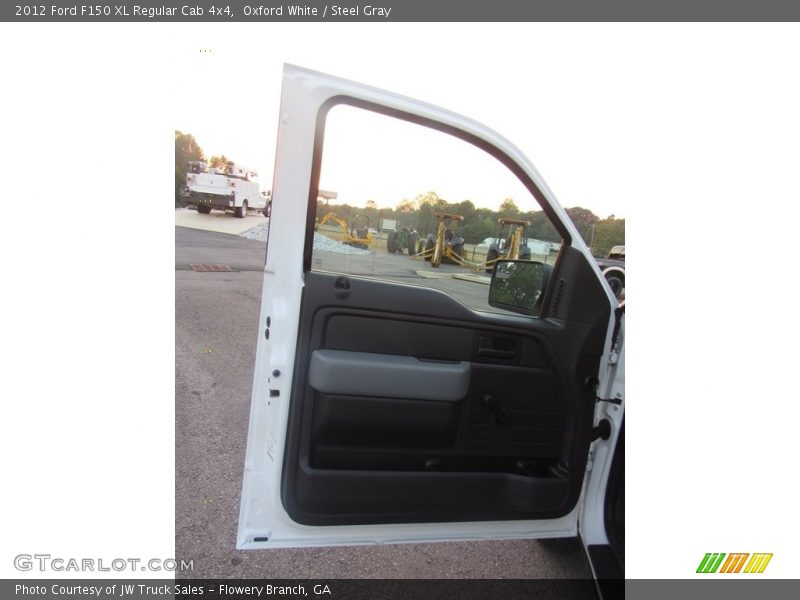Oxford White / Steel Gray 2012 Ford F150 XL Regular Cab 4x4