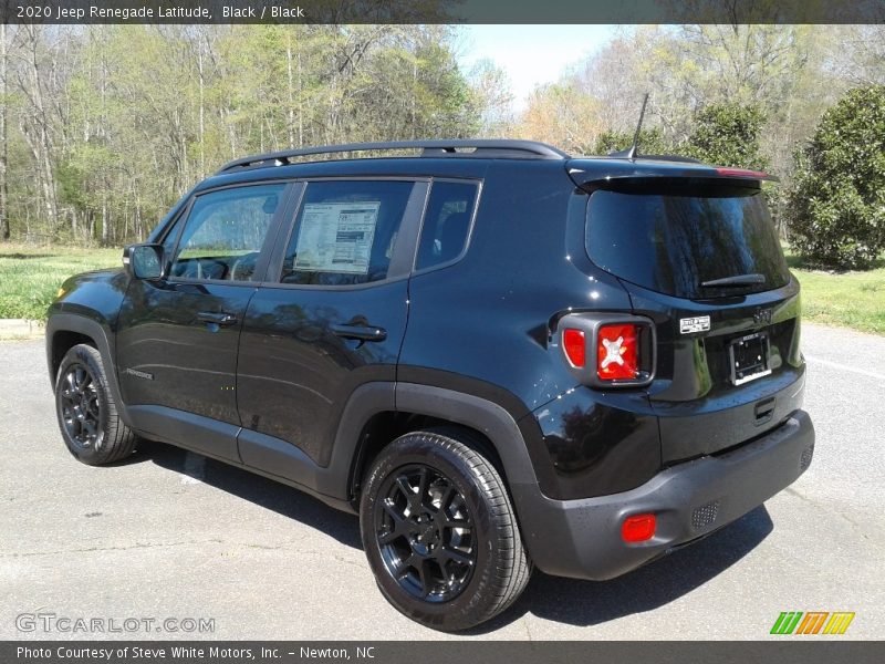 Black / Black 2020 Jeep Renegade Latitude