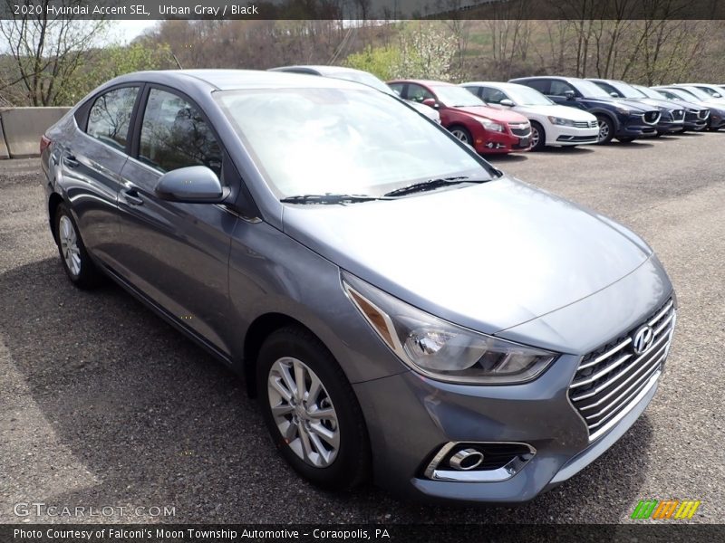 Urban Gray / Black 2020 Hyundai Accent SEL