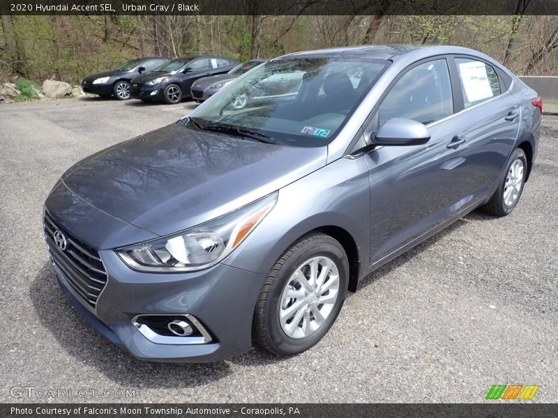 Urban Gray / Black 2020 Hyundai Accent SEL