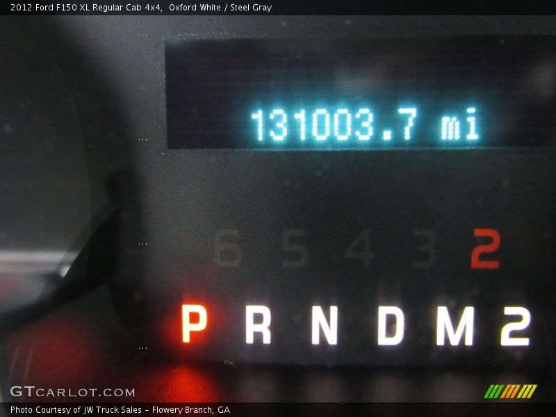 Oxford White / Steel Gray 2012 Ford F150 XL Regular Cab 4x4