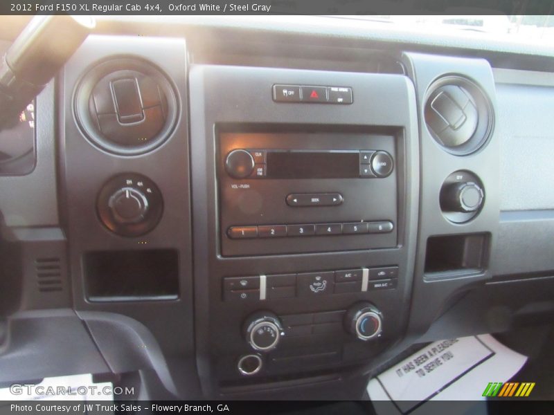 Oxford White / Steel Gray 2012 Ford F150 XL Regular Cab 4x4